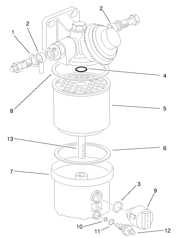 Fuel Filter Assembly No. 76-5300