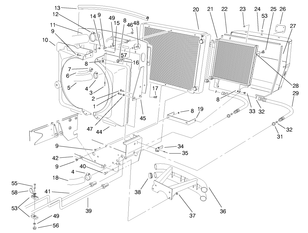 Radiator & Shroud Assembly