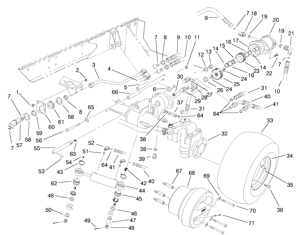 4-Wd Axle Assembly