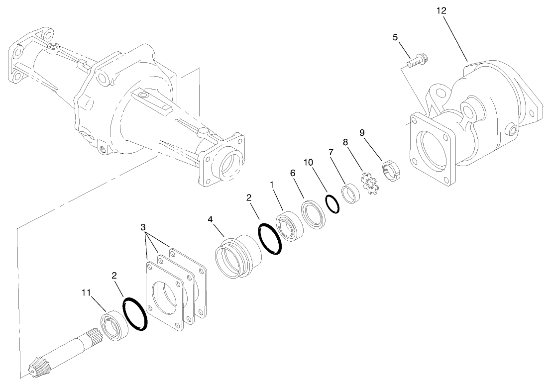 Sleeve Assembly Axle No. 98-2447