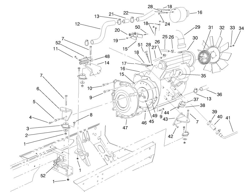Engine Installation Assembly