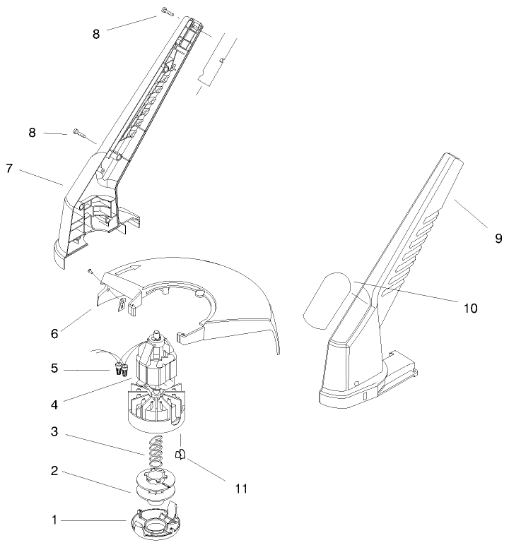 Motor & Housing Assembly