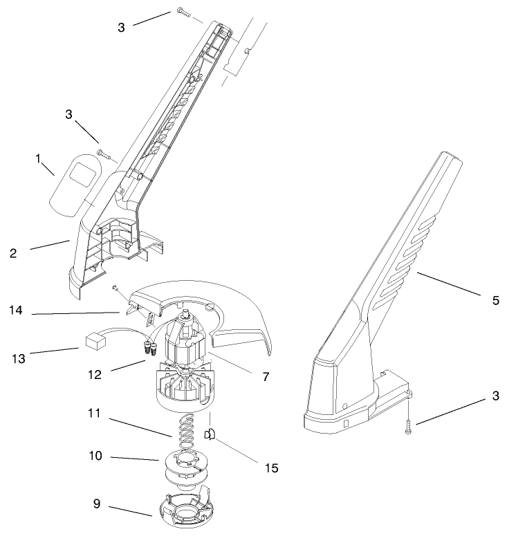 Motor & Housing Assembly
