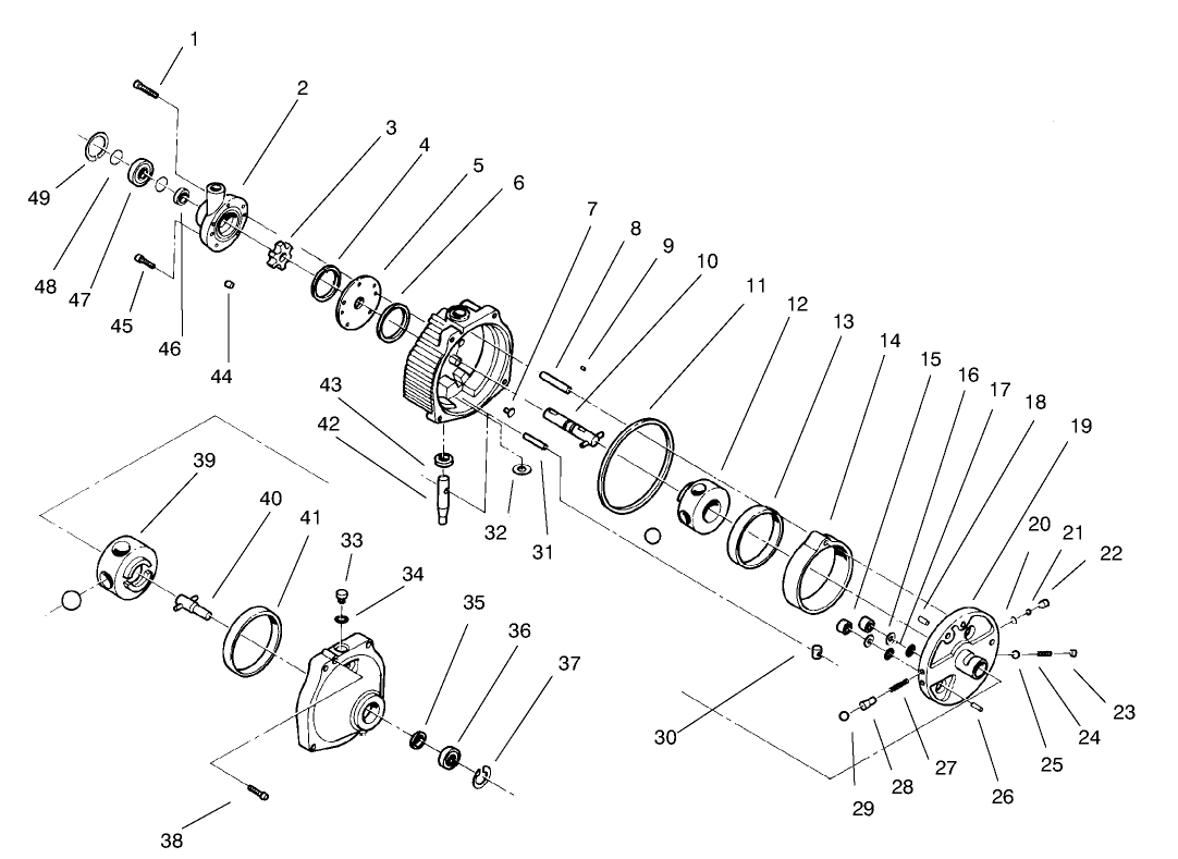 Hydrostatic Transmission Assembly No. 98-0777