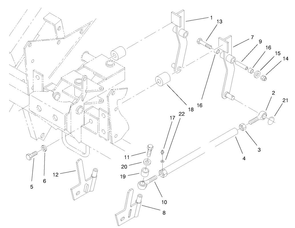 Front Suspension (fixed Cutting Unit Model 02100)