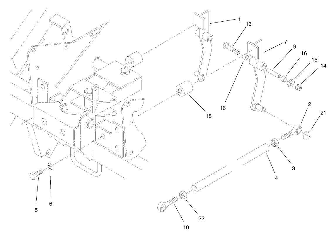Front Suspension (floating Cutting Unit Model 02101)