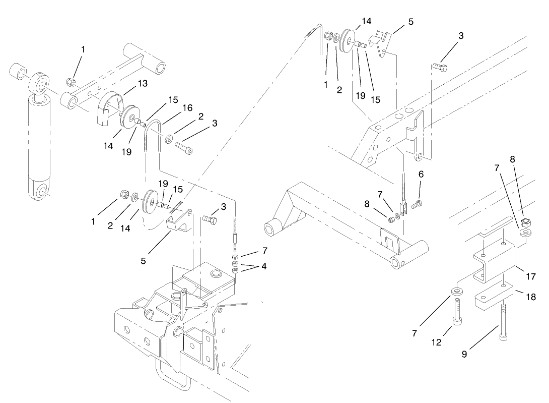 Lift Cable & Pulleys