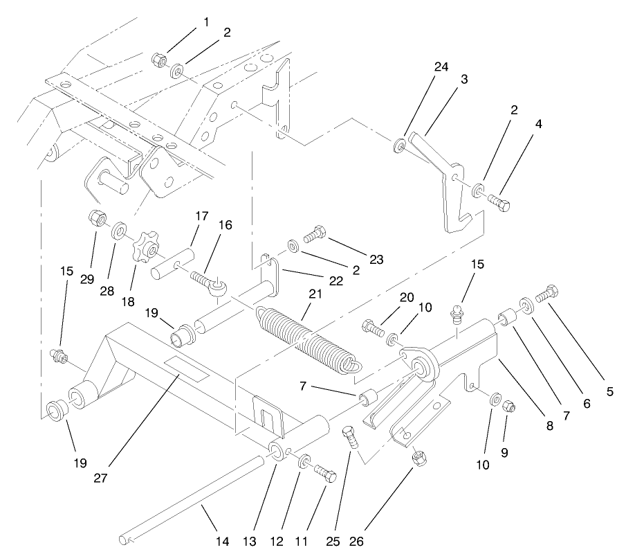 Center Lift (fixed & Floating Cutting Units Models 02100 & 02101)