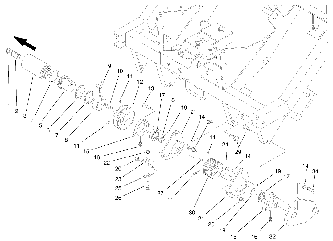 Counter Shaft Assembly (continued)