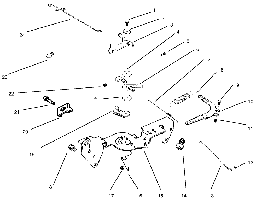 Throttle Linkage And Governor Controls