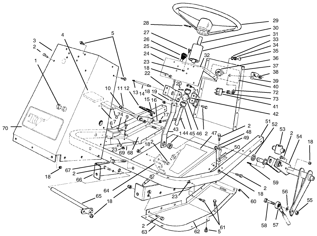 Frame And Steering Assembly