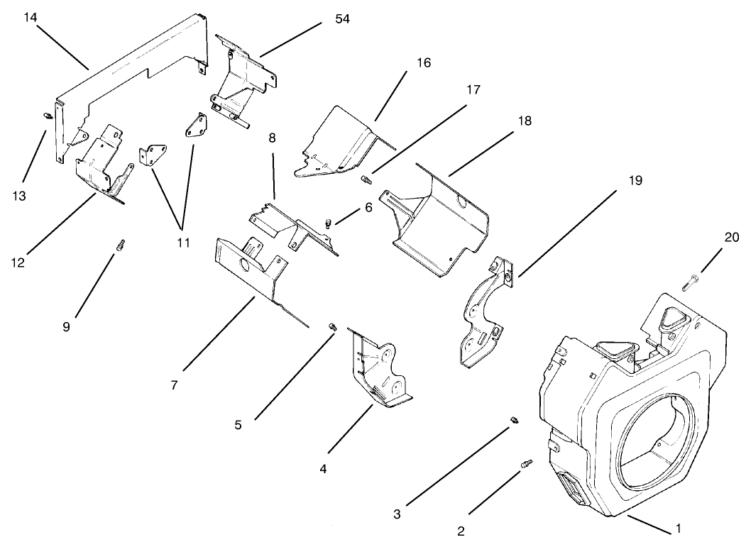 Baffles And Shroud Assembly