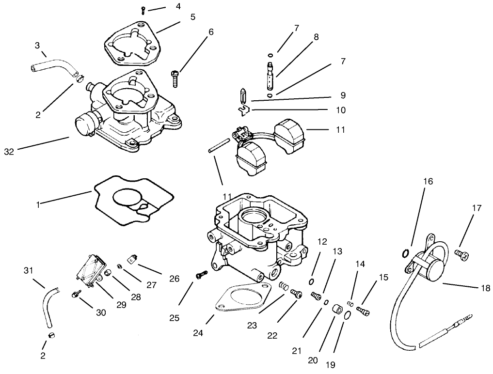 Carburetor And Fuel Pump