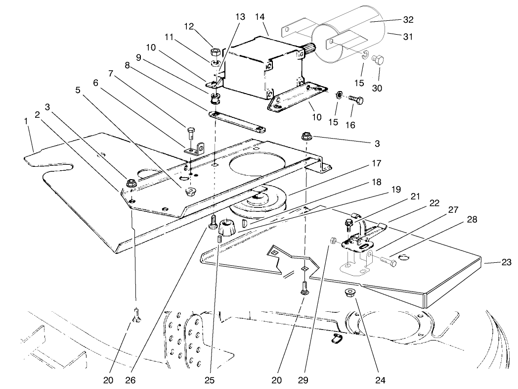 Covers And Gear Box Assembly