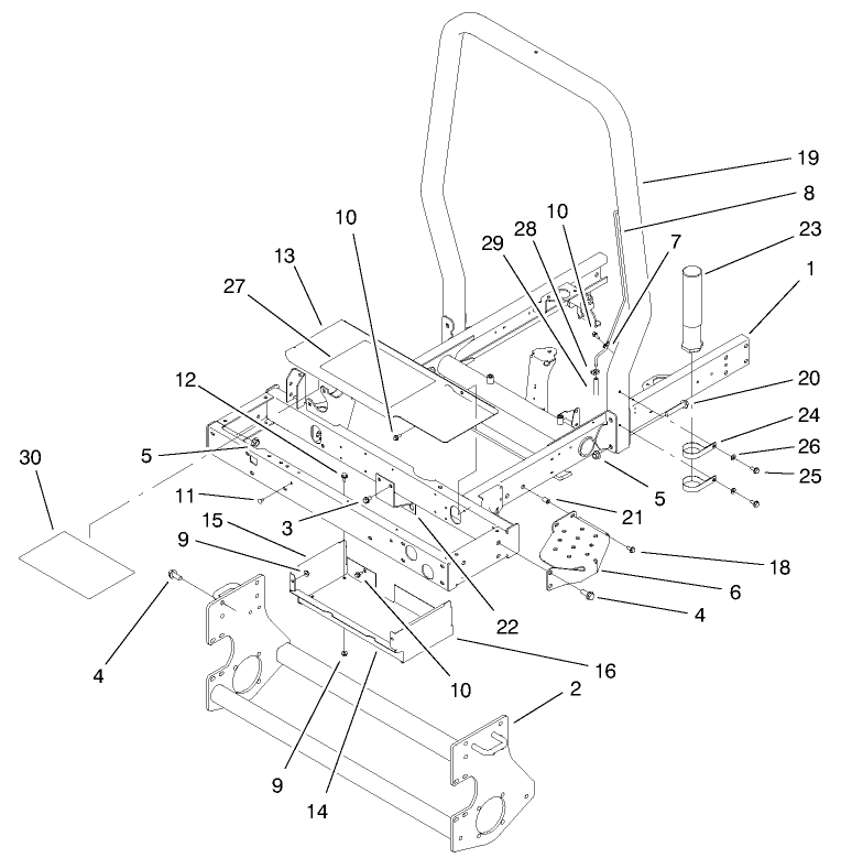 Frame and Platform Assembly