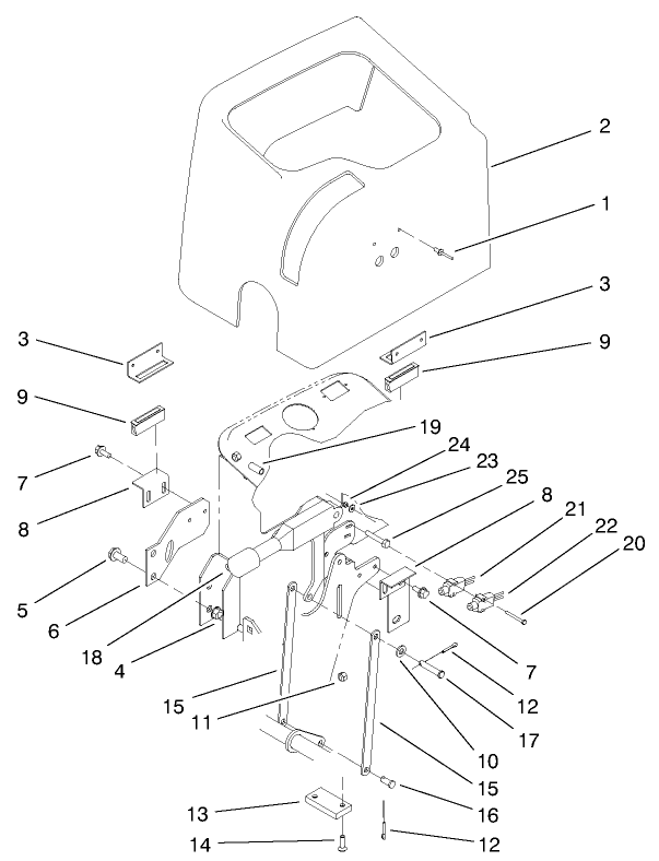 Control Panel Cover Assembly