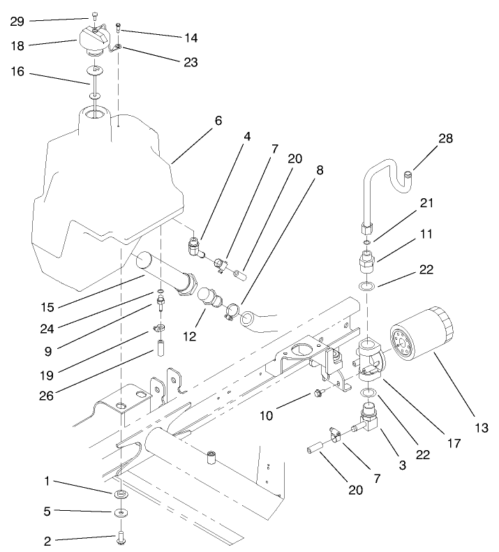 Hydraulic Tank Assembly