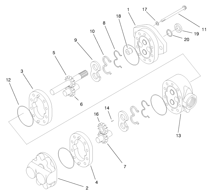 Gear Pump Assembly No. 95-8601