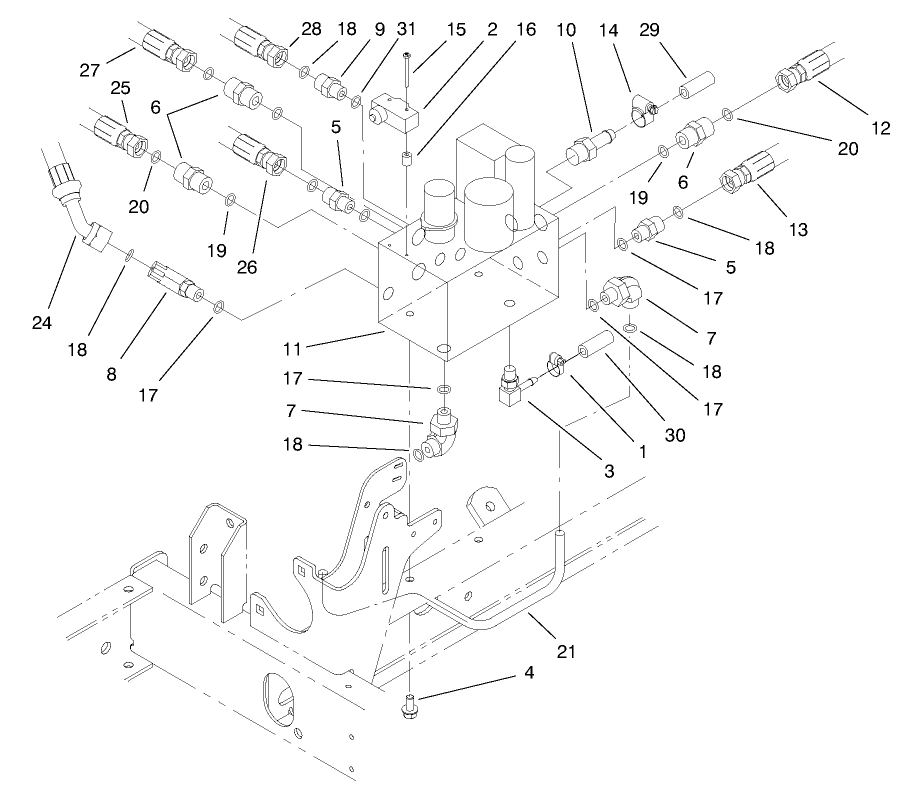 Manifold Block Assembly