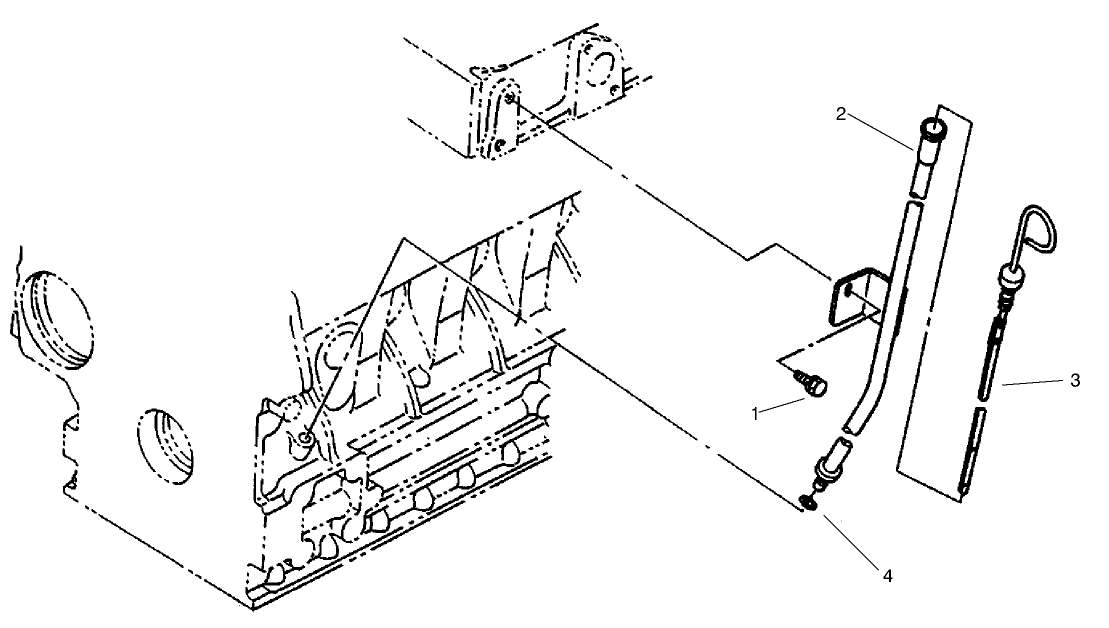 Dipstick and Guide Assembly