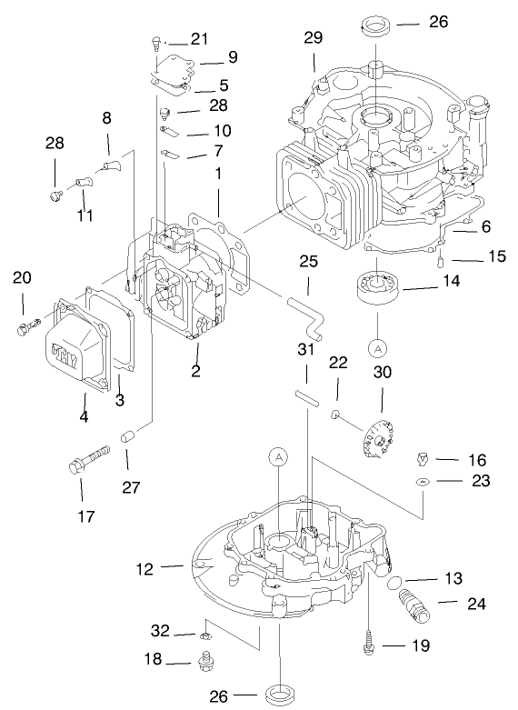 Cylinder & Crankcase Assembly