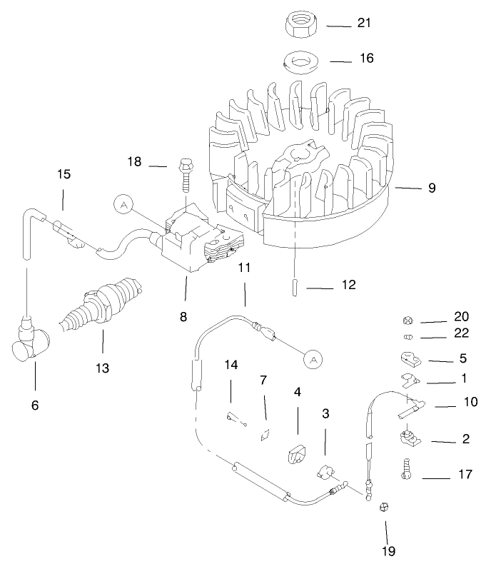Flywheel & Ignition Assembly