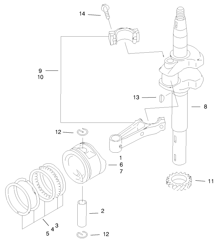 Piston & Crankshaft Assembly