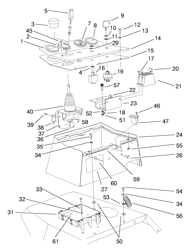 Control Console Assembly