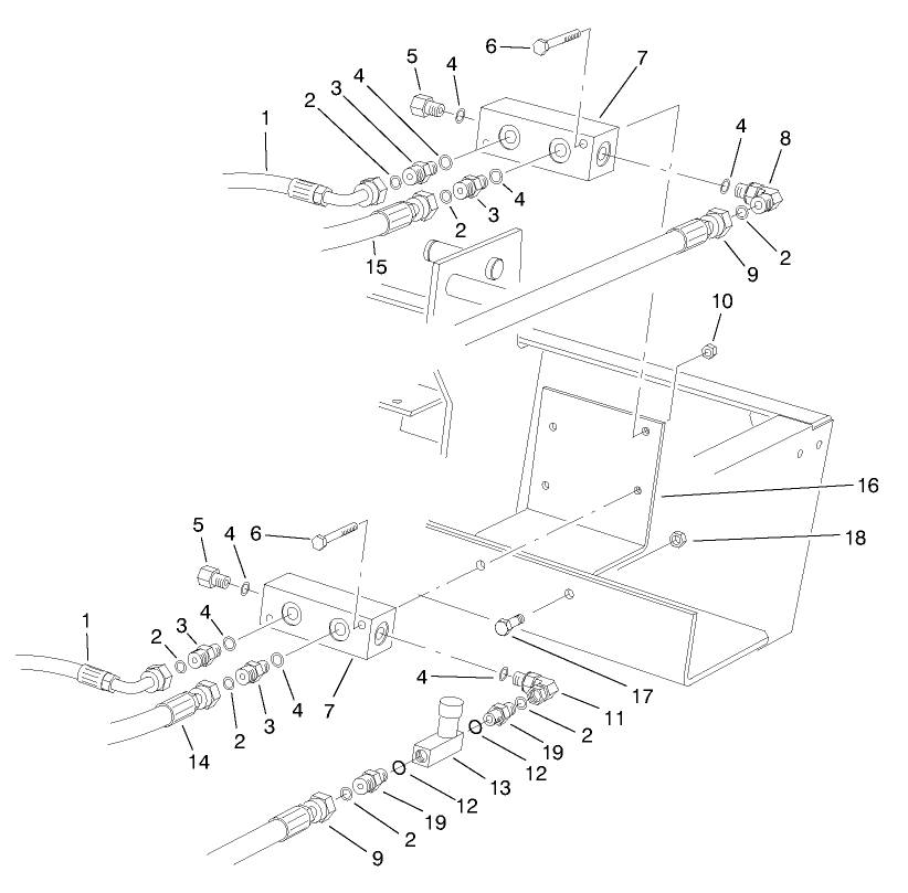 Rear Hydraulic Manifolds