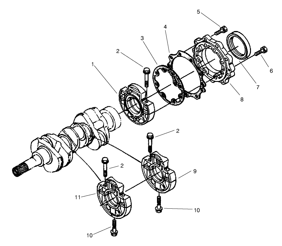 Main Bearing Case Assembly