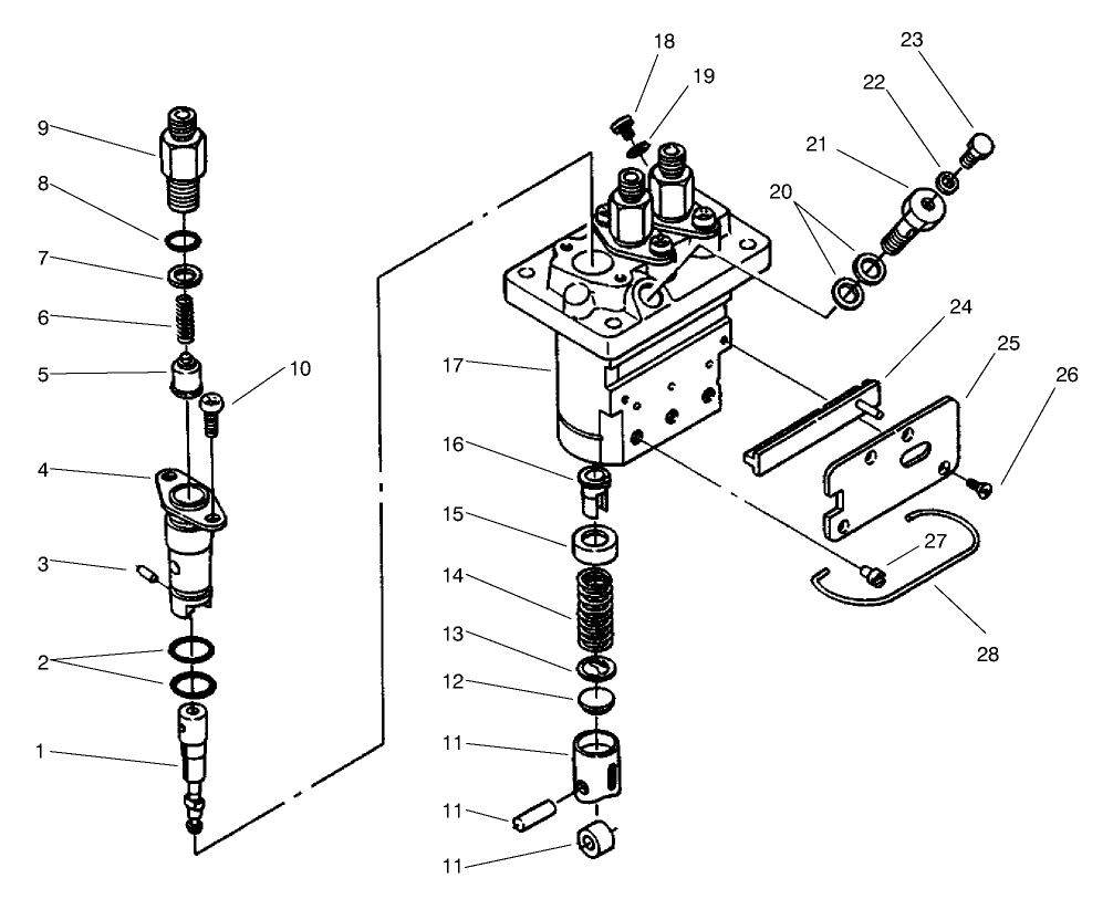 Injection Pump Assembly (continued)