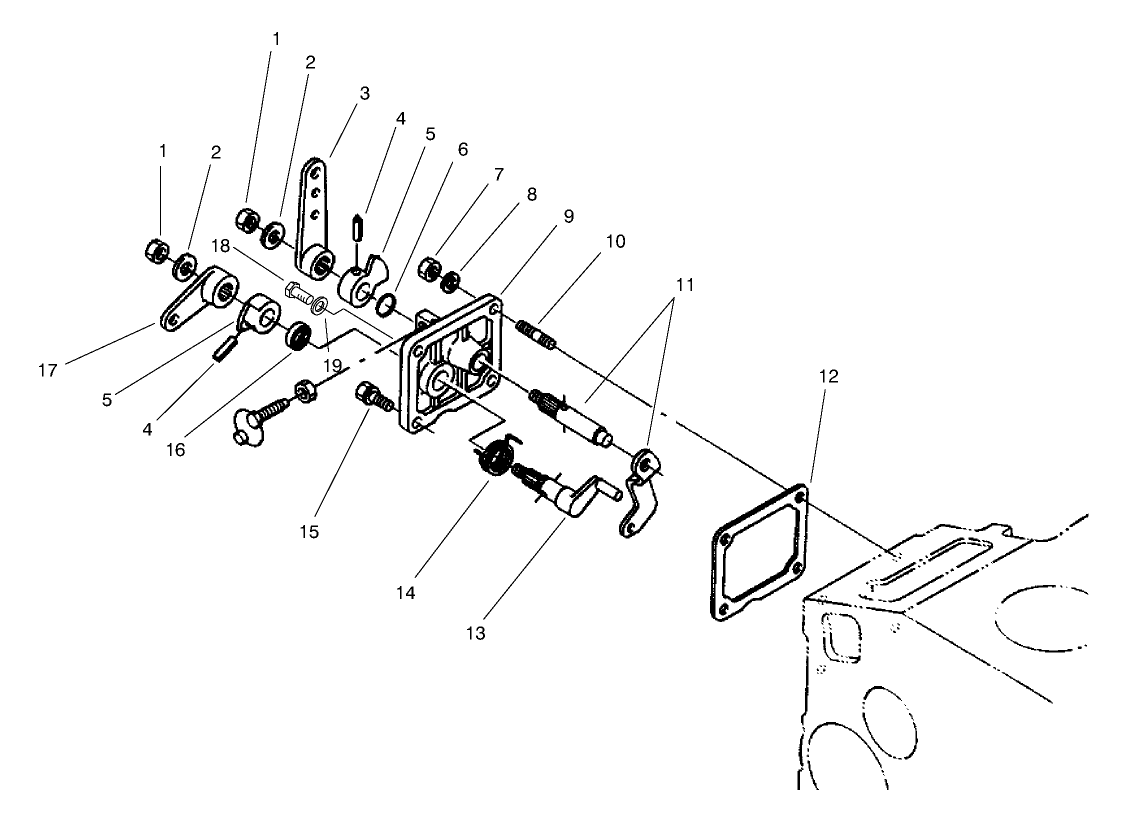 Speed Control Plate Assembly