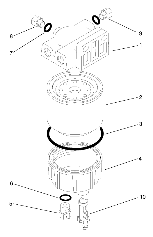Filter, Water/fuel Separator Assembly