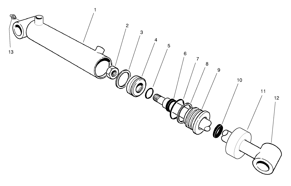 Hydraulic Cylinder No. 98-8069