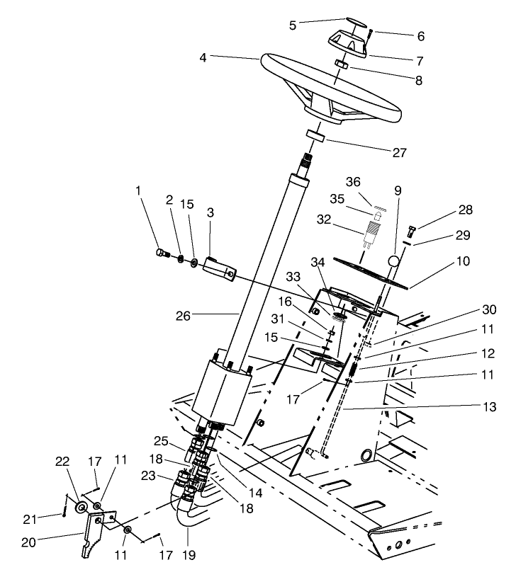 Steering Tower Assembly
