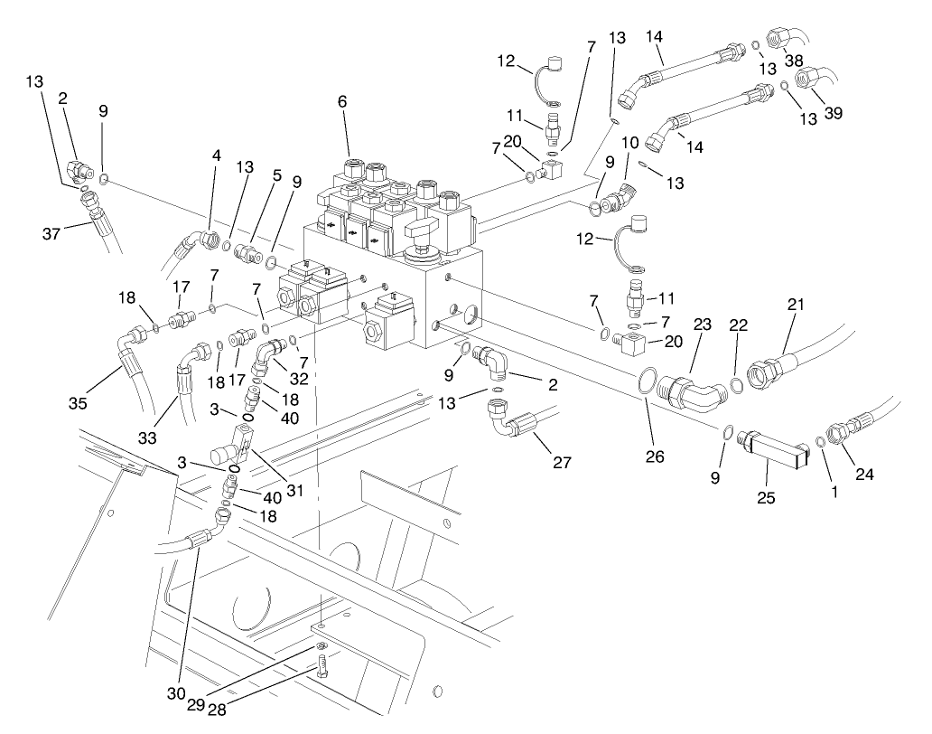 Hydraulic Control Manifold Assembly