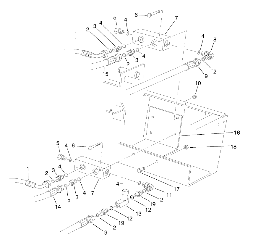 Rear Hydraulic Manifolds