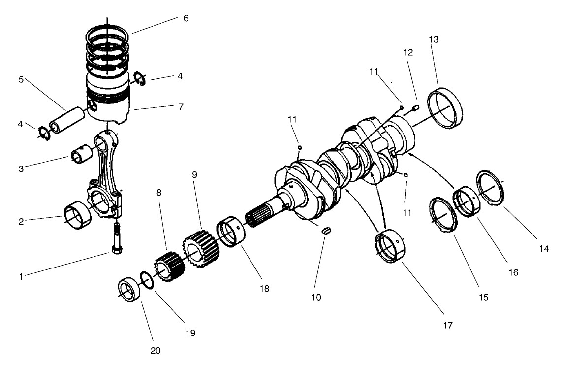 Piston & Crankshaft Assembly