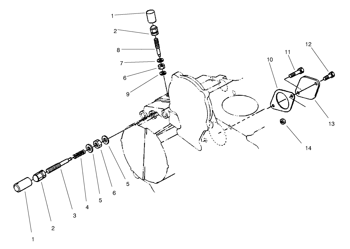 Engine Stop Lever Assembly