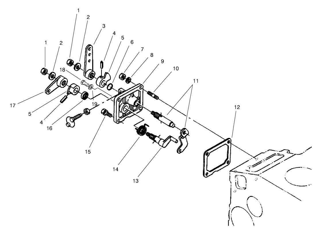 Speed Control Plate Assembly