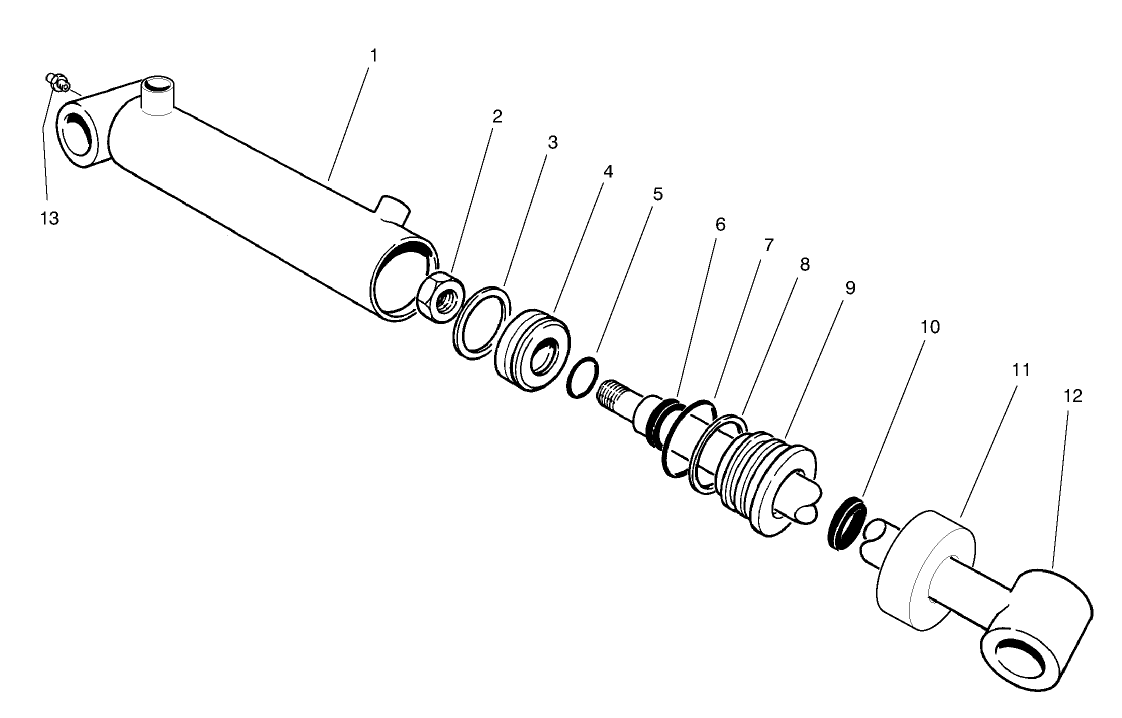 Hydraulic Cylinder No. 98-8069