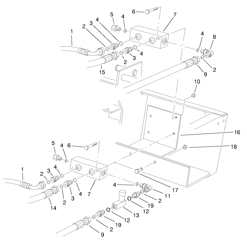 Rear Hydraulic Manifolds