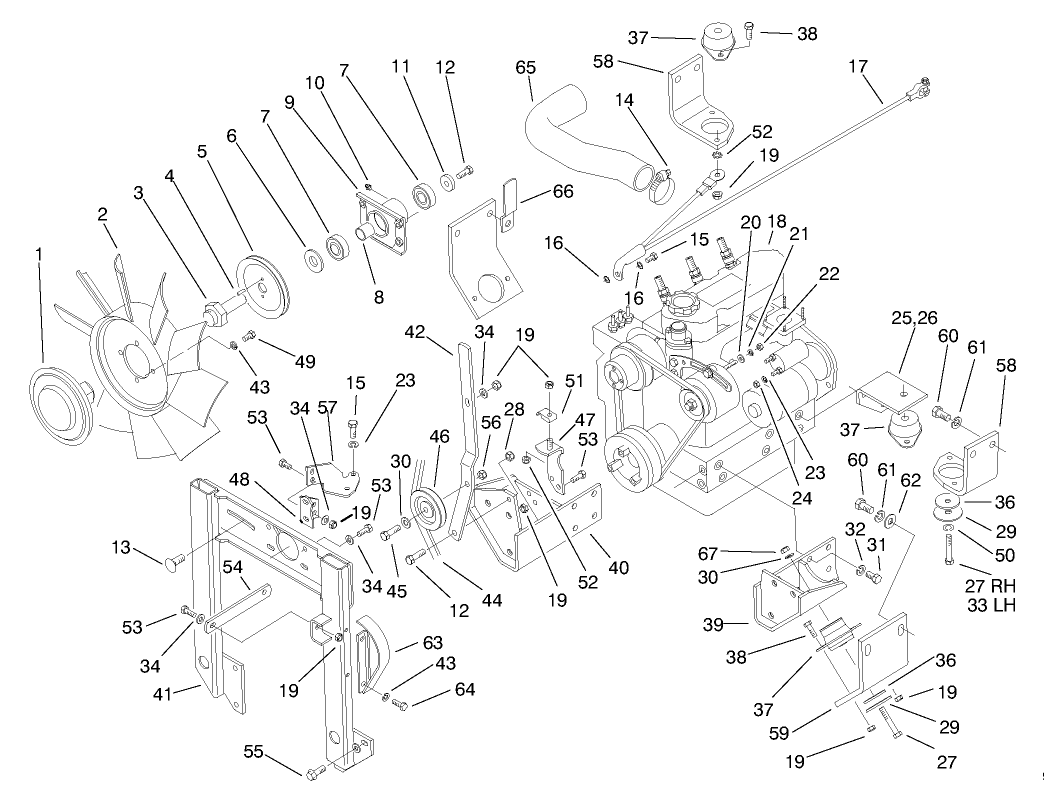 Engine Installation Assembly