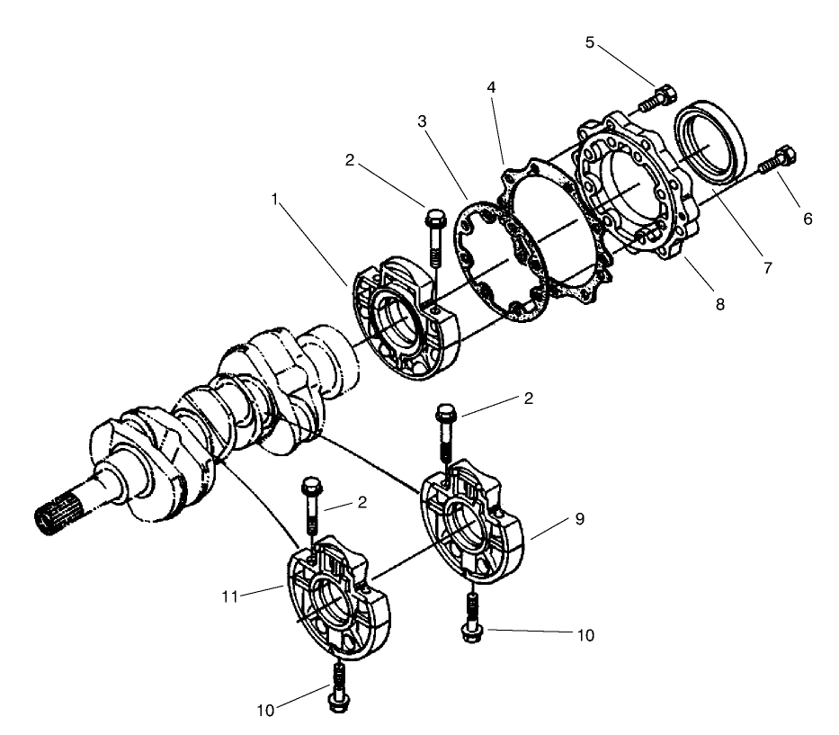 Main Bearing Case Assembly