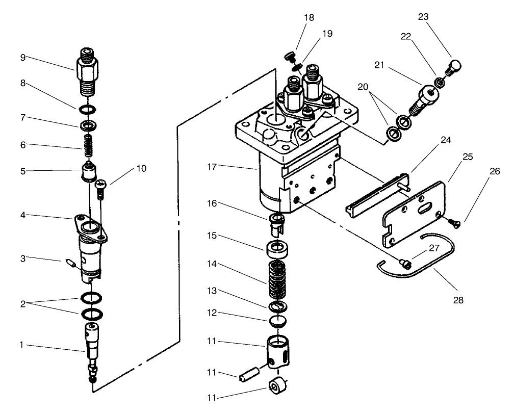 Injection Pump Assembly (continued)
