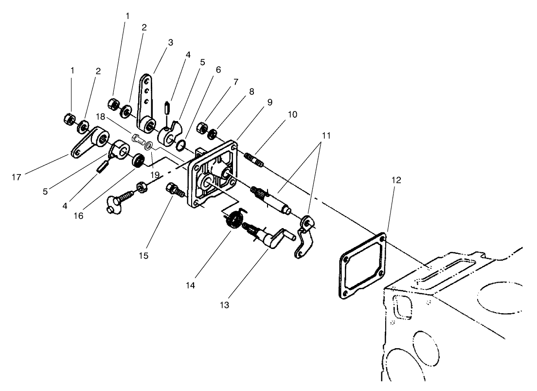 Speed Control Plate Assembly