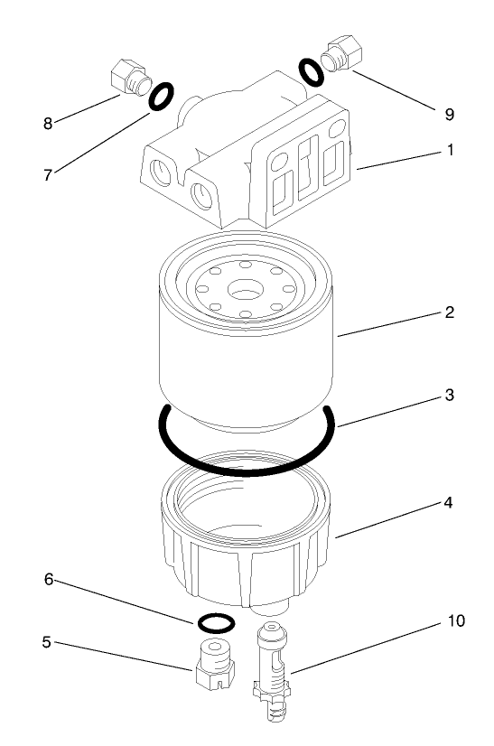 Filter, Water/fuel Separator Assembly