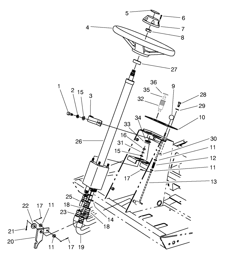 Steering Tower Assembly