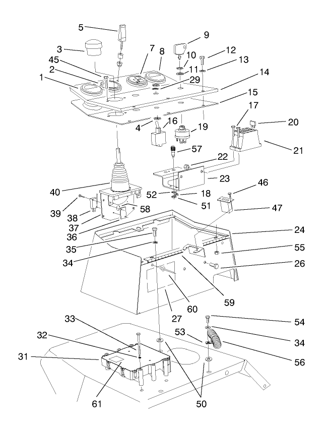 Control Console Assembly