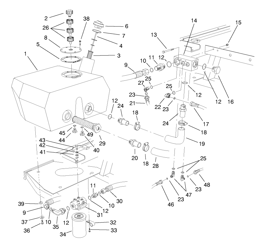 Hydraulic Reservoir Assembly